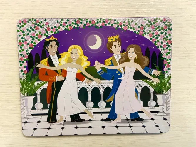 Brinquedo ímã princesas Melissa e Doug