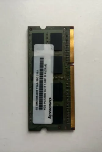 Memória RAM 4GB DDR3 1600MHz Lenovo para Notebook