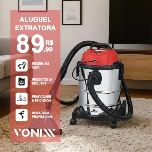  Aluguel de Extratora para Limpeza de Sofá em Palhoça R$ 89,90