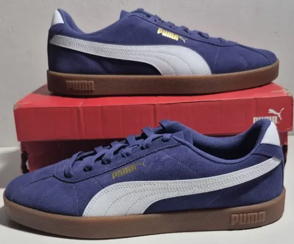 Tênis Puma Club II - Nº 42 - Roxo/Branco - Original, novo e na caixa