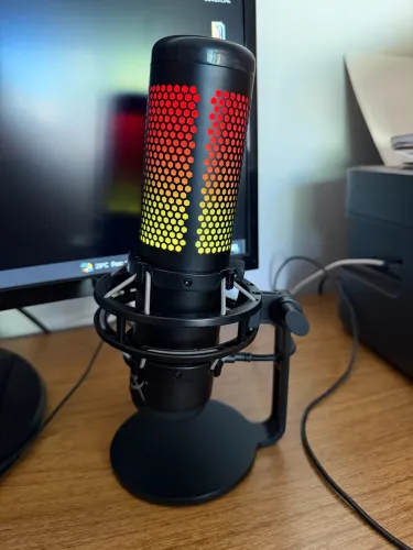 Vendo microfone gamer/podcast HyperX