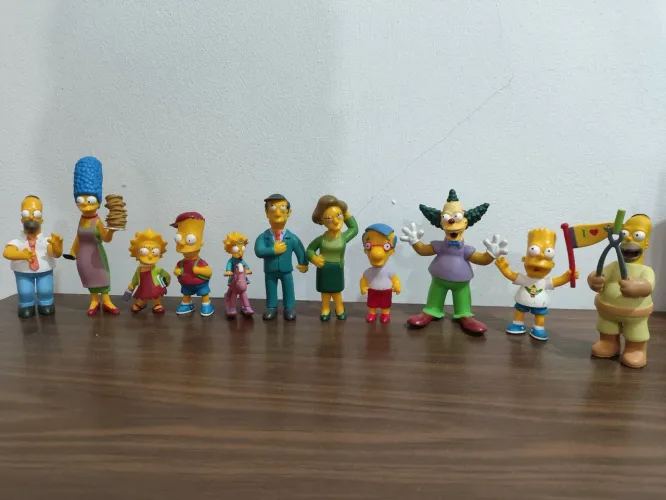 Coleção bonecos Simpsons