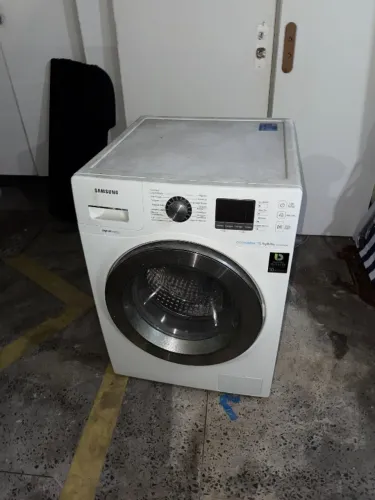 Samsung lava e seca Ecobubble 110V com defeito - eletrônica funcionando, peças valem mais
