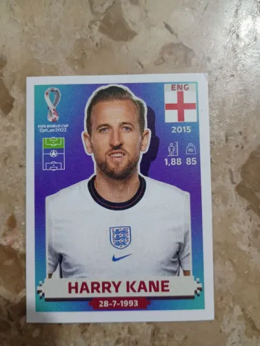 Figurinha Copa do Mundo 2022 Versão EUA, Harry Kane, ENG 18