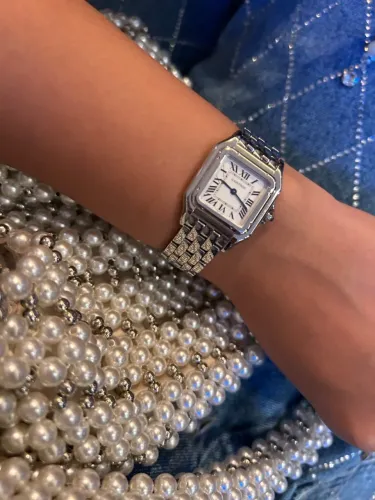 Relógio Cartier panthere aço - Tamanho Médio