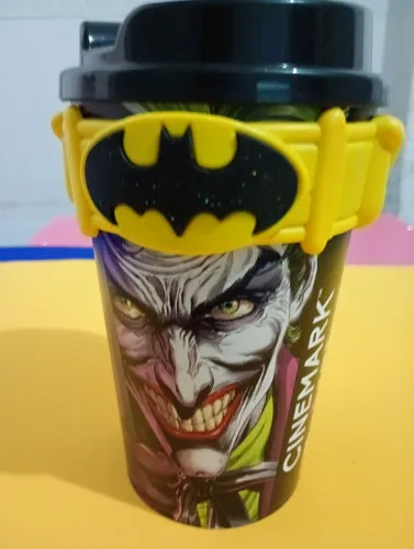 (Produto Novo)Copo Coringa/Batman Cinemark 