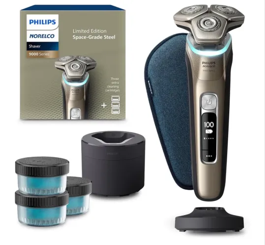 Barbeador Philips Norelco S9000 Edição de nível espacial
