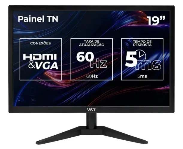 Monitor 19 polegadas HDMI lacrado