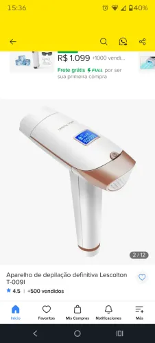 Depilador a Laser