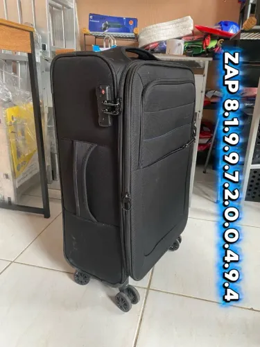 Mala despachar 23kg preta da Baggagio