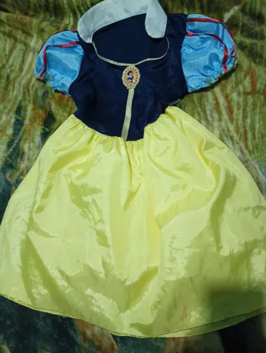 Fantasia infantil branca de neve 