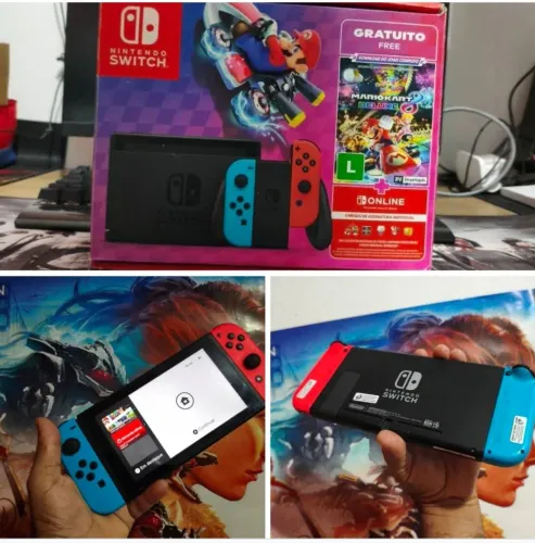 Nintendo switch V2 usado