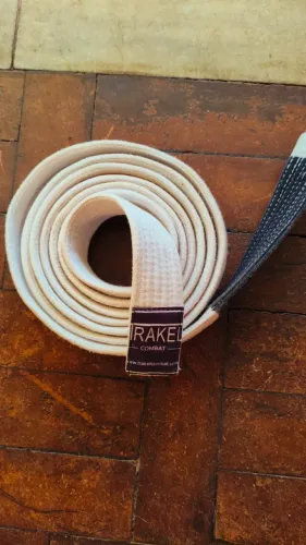 Faixa branca Trakel Combat BJJ aprox 3m