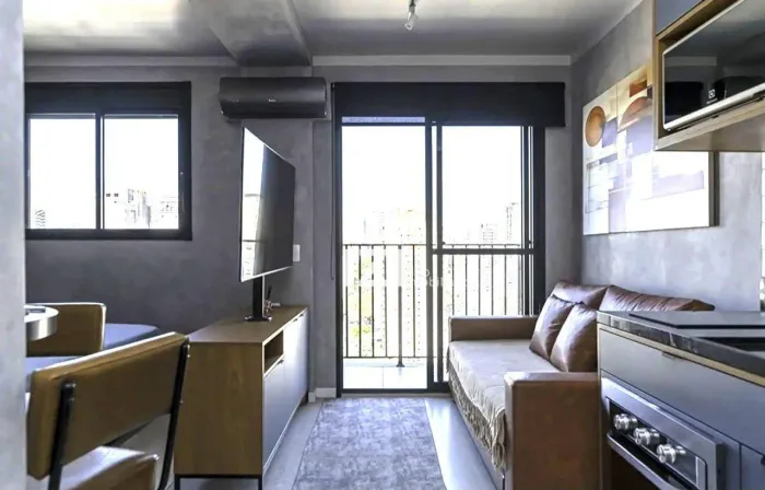 Studio 1 suite MOBILIADO para alugar, 27 m² por R$ 4.200/mês - Vila Olímpia - São Paulo/SP