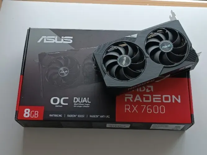 Placa de vídeo Rx 7600 8GB
