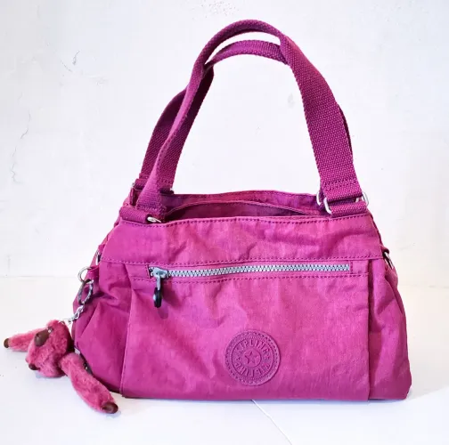 Bolsa kipling orelia roxa