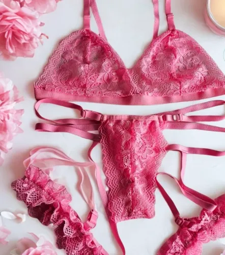 Promoção-Conjunto rosa Completo.