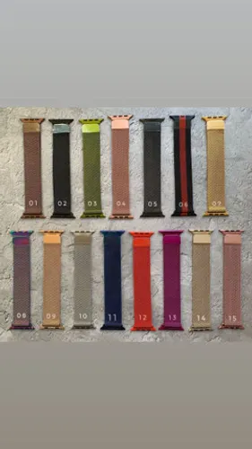 Pulseira Milanese Apple Watch 38 mm 40mm 42mm 44 mm