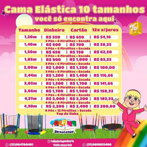 Pula pula.      cama elástica 