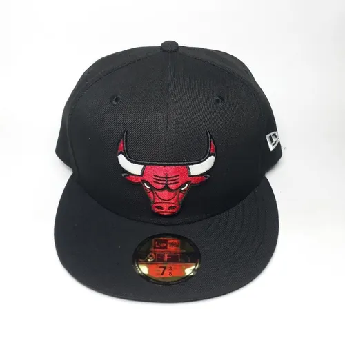 Bone Chicago Bulls preto 7 3/8 59fifty - Nba - 5950 - Fitted