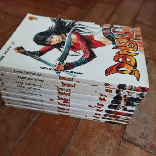 Mangá coreano Dangu. Coleção completa HQ! 9 Edições