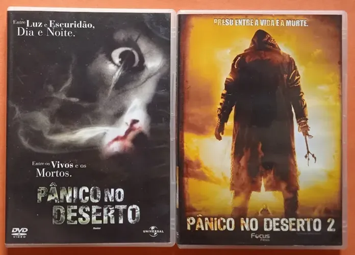 Dvd Pânico no Deserto 1 e 2