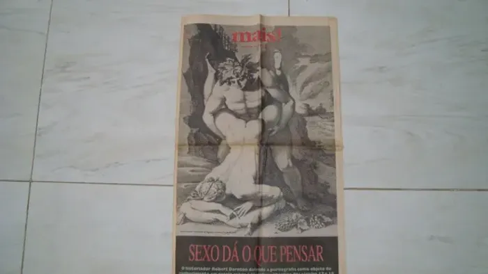 Jornal Folha de São Paulo/ Caderno Mais / Ensaio sobre a Pornografia - 1995