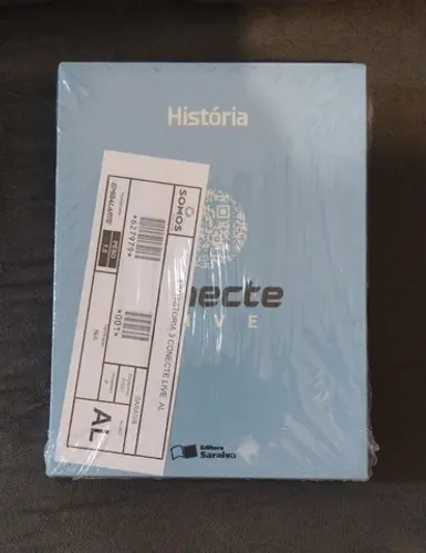 Livro - conecte live: História volume 3 - box completo em ótimo estado