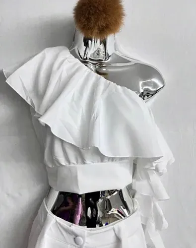Blusa branca Tam G