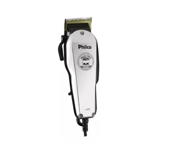 Cortador Máquina de Cortar Cabelo Philco Skull