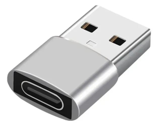 Adaptador Plug Usb Tipo C Para Usb 3.0 Macho Dados Otg Arduino Automação COD-CP696