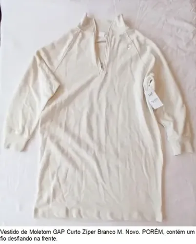 Vestido de Moletom GAP.