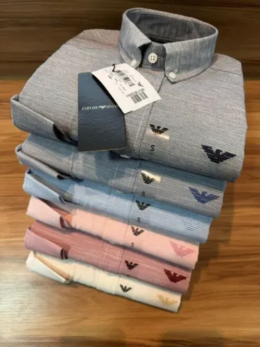 Camisa social manga longa