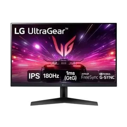 Monitor Gamer LG UltraGear 24" Full HD, IPS, 180Hz, 1ms, HDR10, sRGB 99%, 12x 82,10