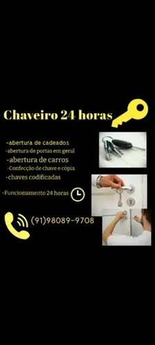Chaveiro 24h rápido