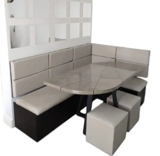 Conjunto Canto Alemão modulado de luxo medida 1,20 x 1,40