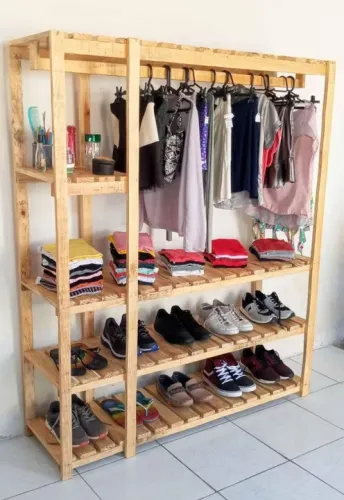 Guarda-Roupa de Pallet