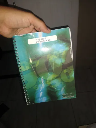 Livro projetos de Design Gráfico