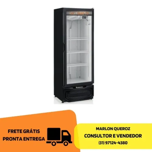 Cervejeira Porta de Vidro Gelopar 410 Litros
