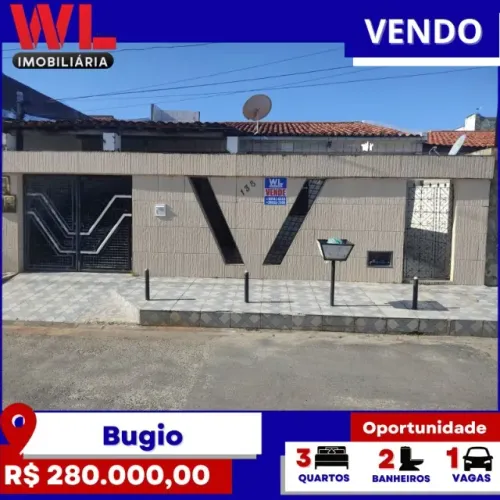 Vendo casa no bairro Bugio !!!