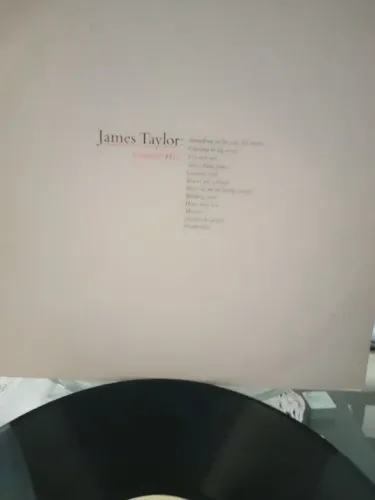 LP JAMES TAYLOR GREATEST HITS 1984