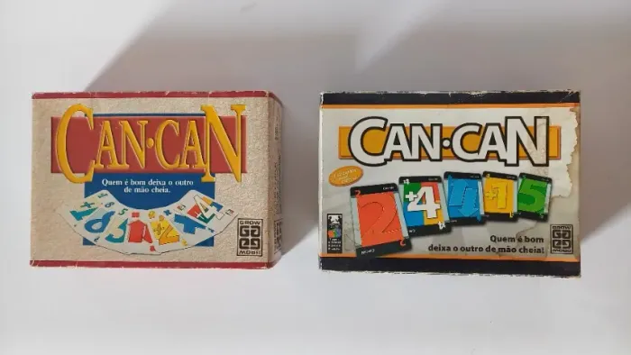 02 Jogos Can Can Da Grow - Anos 80/90 - Completos (Usado)