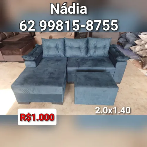 Sofá molas no chaise 