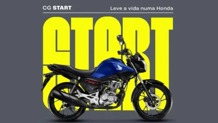 Honda CG 160 Start 0Km, ano 26/26