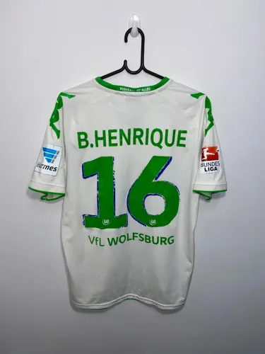 Camisa Wolfsburg Alemanha #16 Bruno Henrique Usada em Jogo Bundesliga