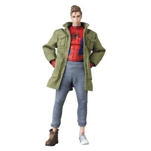 Homem Aranha Into The Spider-Verse Peter B Parker No. 109 Mafex - Medicom