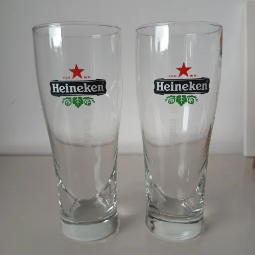 2 Copos de Cerveja Heineken Originais - Colecionador