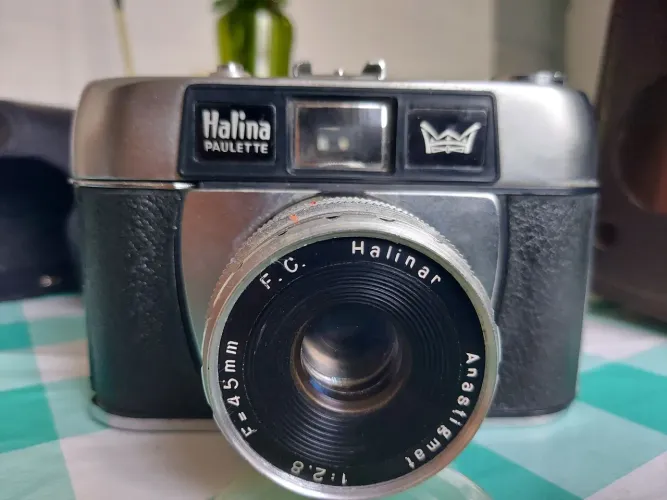 Câmera Halina Paulette Analógica Vintage