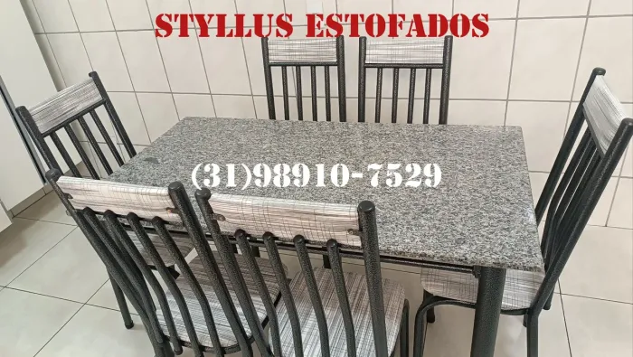 Mesa de 6 cadeiras