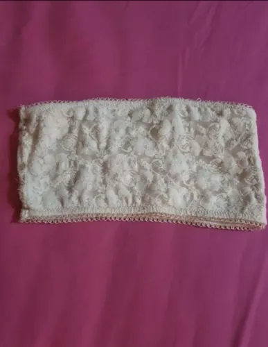 Bustie renda branco